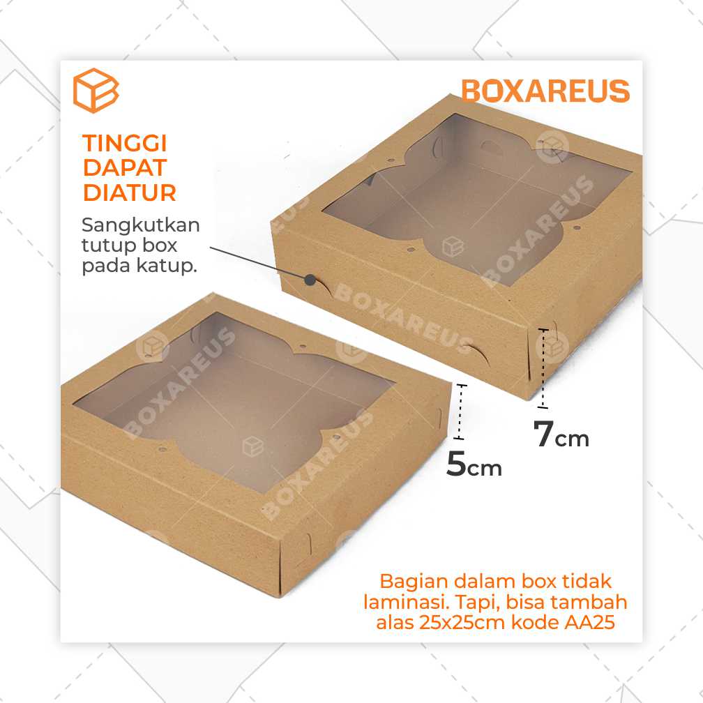Adjustable Height Box Mika - AHBX 5 (5 pc)