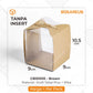 Cup Cake Box - CB101010 Brown (20 Pc)
