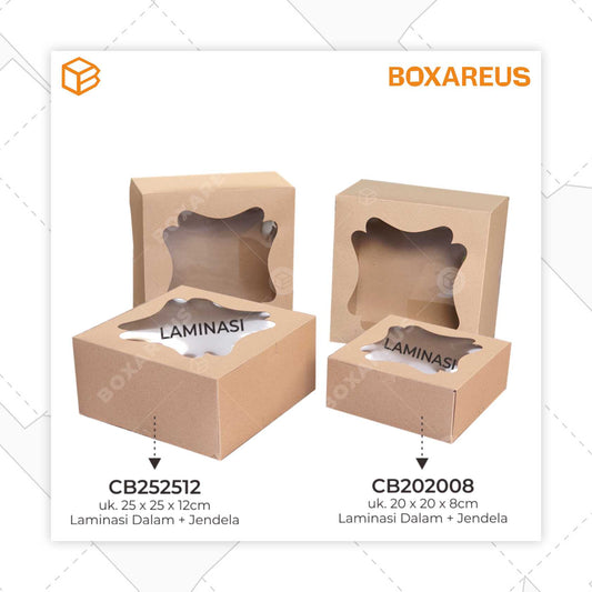 Cake Box - CB252512 Laminasi (10 Pc)
