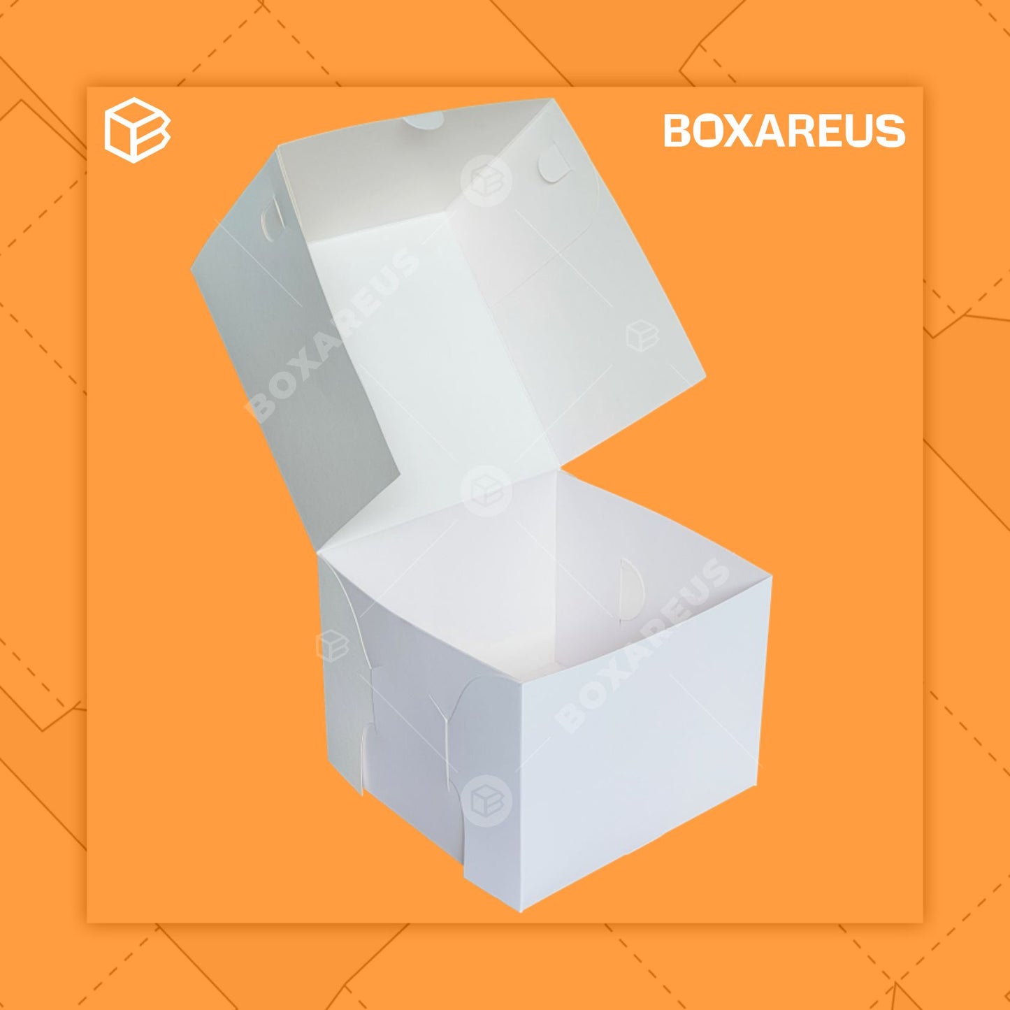 Cake Box - CB202016 White (10 Pc)