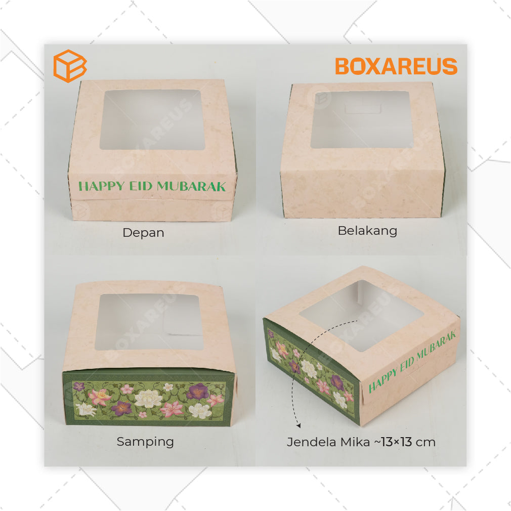 Cake Box - CB 20 Zahra Tinggi 8cm (10 Pc)