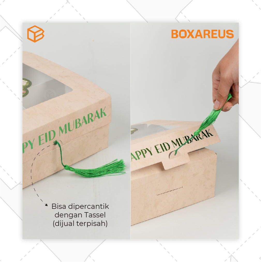 Cake Box - CB 20 Zahra Tinggi 8cm (10 Pc)