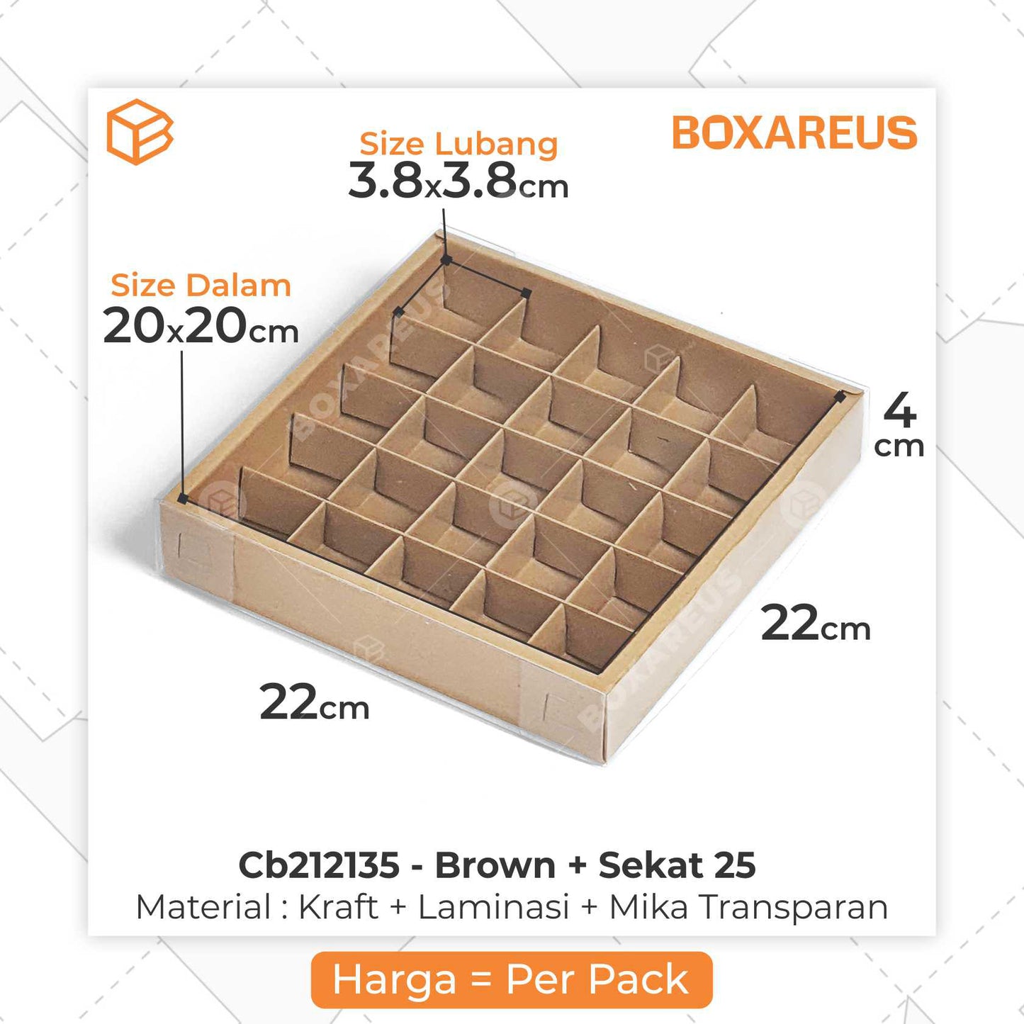 Brownies Box - CB212135 (10 Pc)