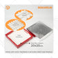 Cake Box/ Nastar Box - CB212135 Emboss Natal (10 Pc)