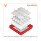 Cake Box/ Nastar Box - CB212135 Emboss CNY (10 Pc)