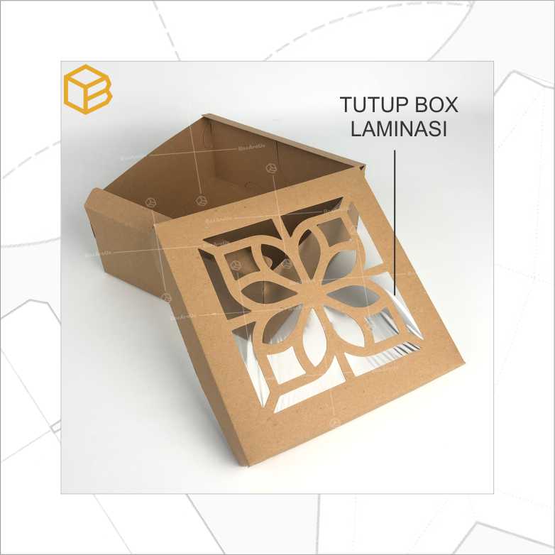 Cake Box - CB2210 Brown (10 pc)