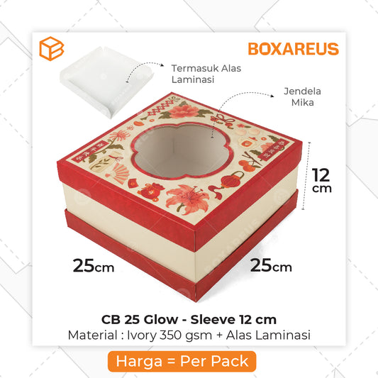 Cake Box - CB 25 Lei T5/8/12 cm Mika Polos (10 Pc)
