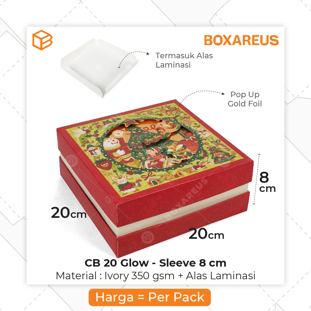 Cake Box - CB 20 Glow (10 Pc)