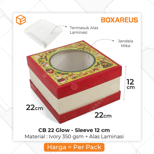 Cake Box - CB 22 Glow Mika Polos (10 Pc)
