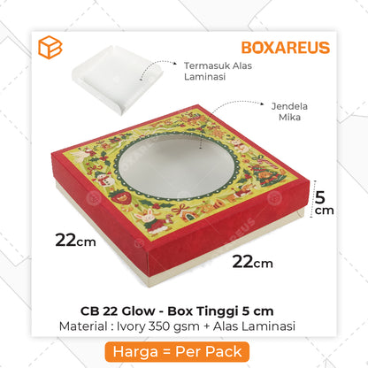 Cake Box - CB 22 Glow Mika Polos (10 Pc)
