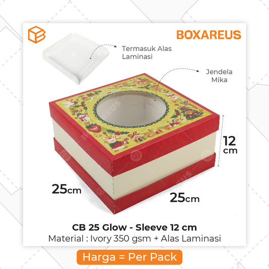 Cake Box - CB 25 Glow Mika Polos (10 Pc)