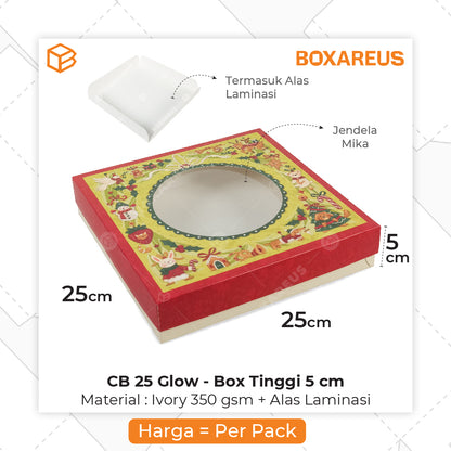 Cake Box - CB 25 Glow Mika Polos (10 Pc)