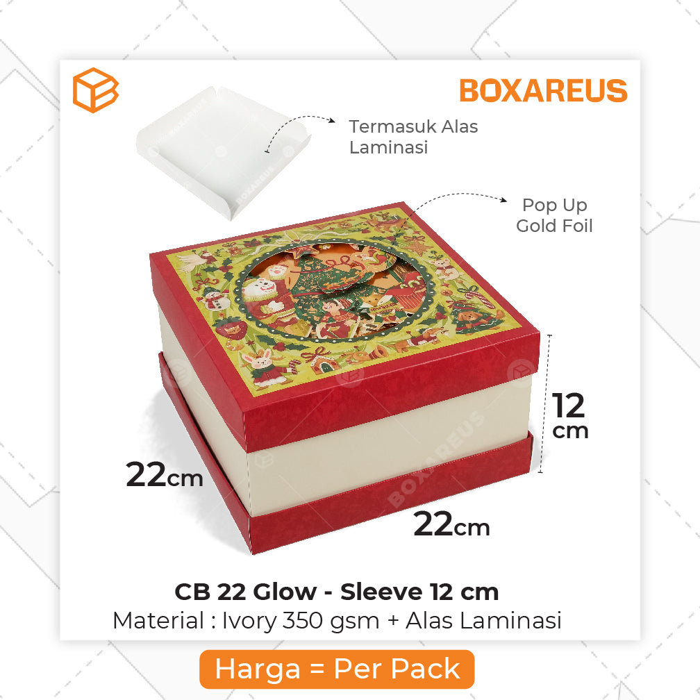 Cake Box - CB 22 Glow (10 Pc)