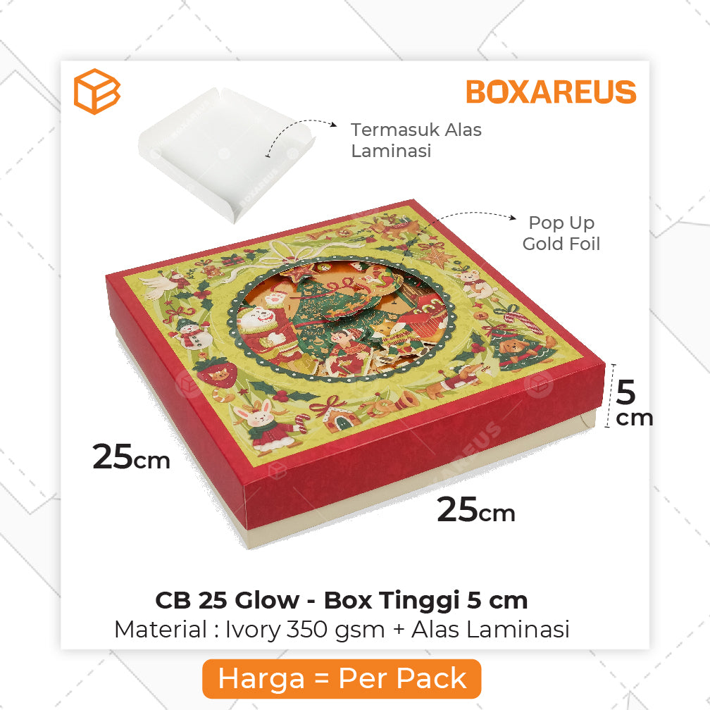 Cake Box - CB 25 GLOW (10 Pc)