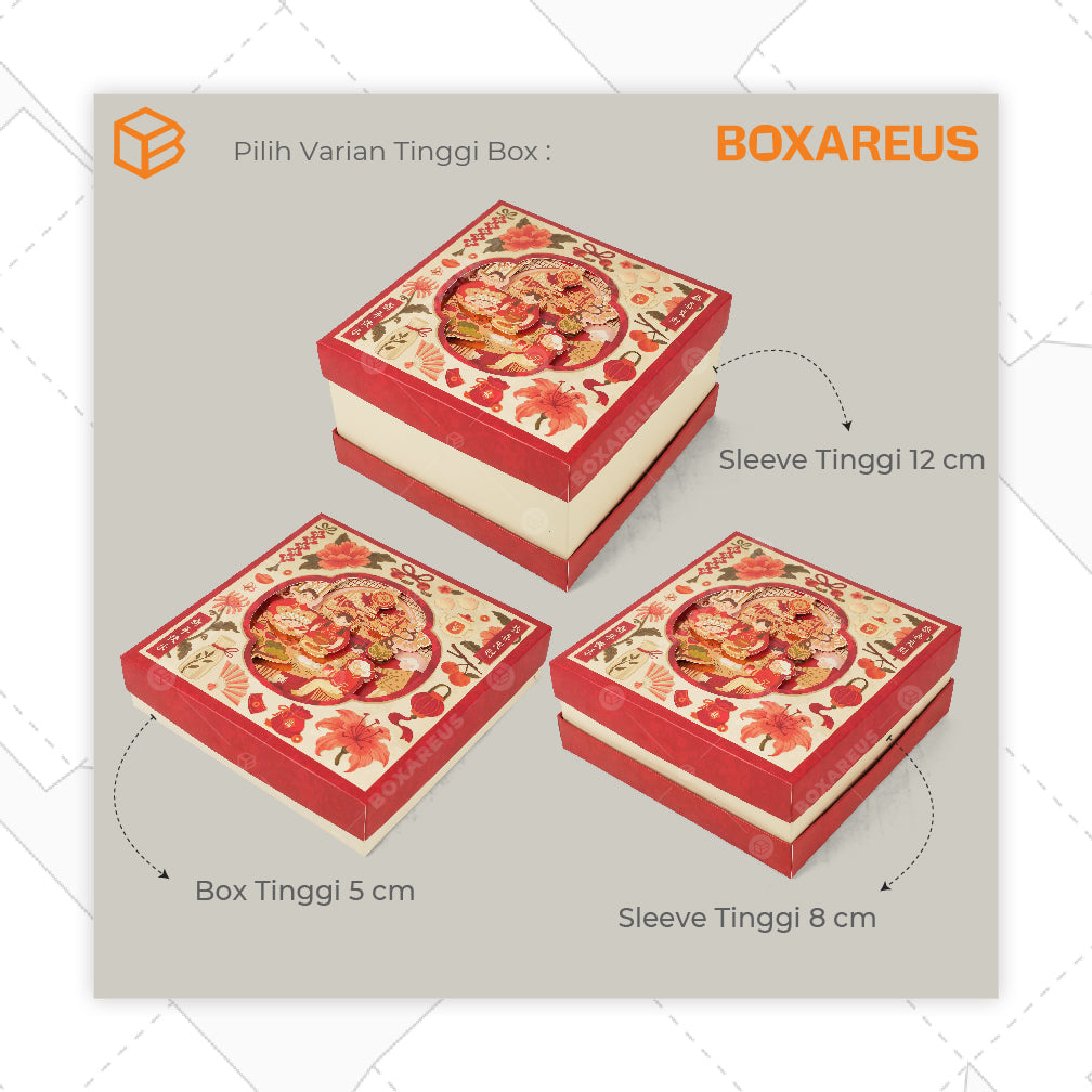 Cake Box - CB 22 Lei T5/8/12 cm Inner Foil (10 Pc)