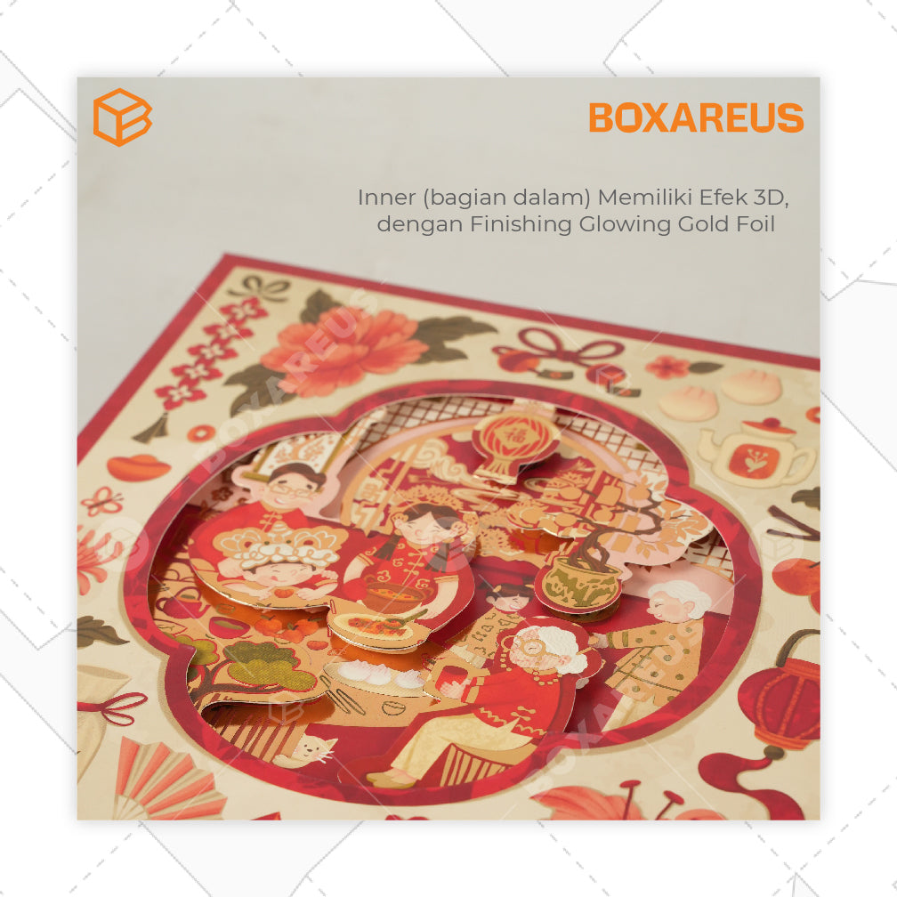 Cake Box - CB 22 Lei T5/8/12 cm Inner Foil (10 Pc)