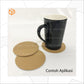 Coaster Karton / Tatakan Gelas (125 Pc)
