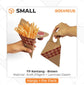 Snack Box / Box Kentang - FP Kentang Brown Small (50 Pc)