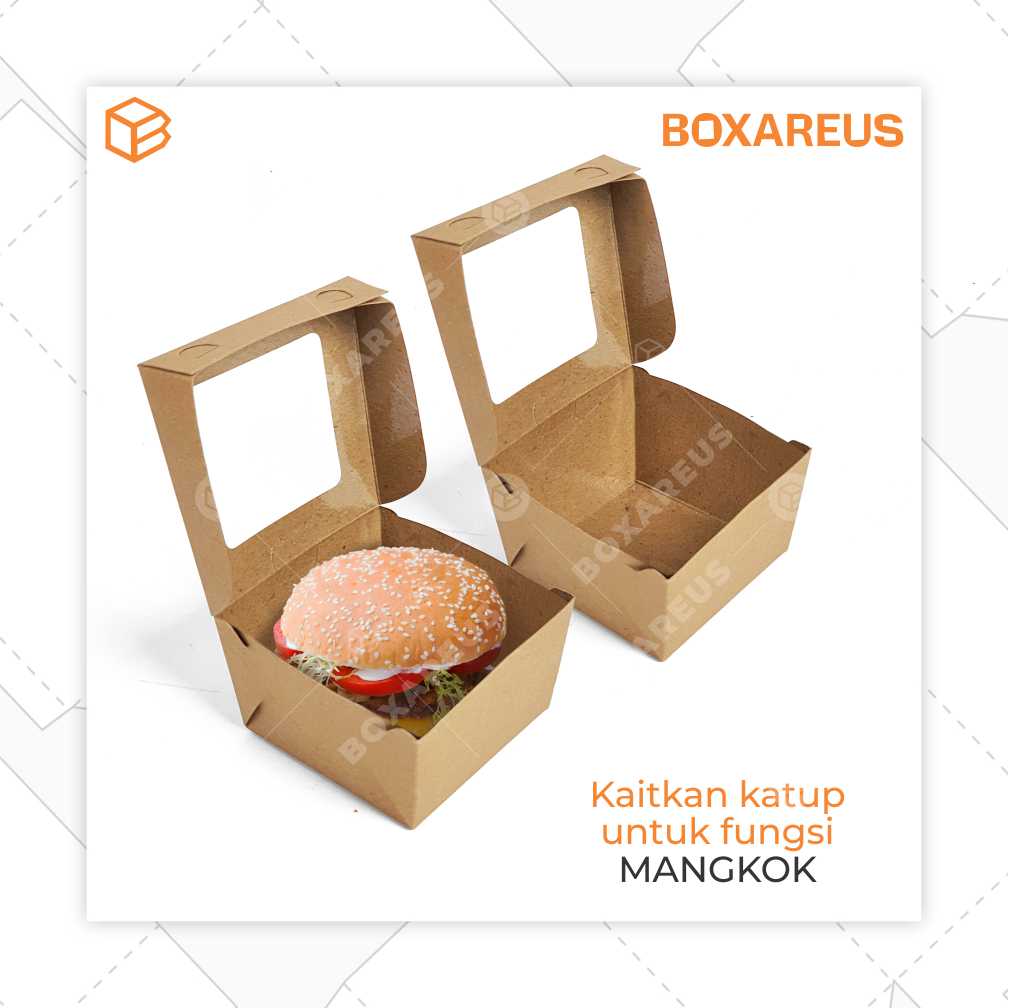 Box Burger / Dimsum - FP Burger Medium (50 pc)