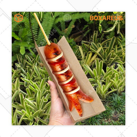 Food Tray - FP Tray Sosis Brown (50 pc)