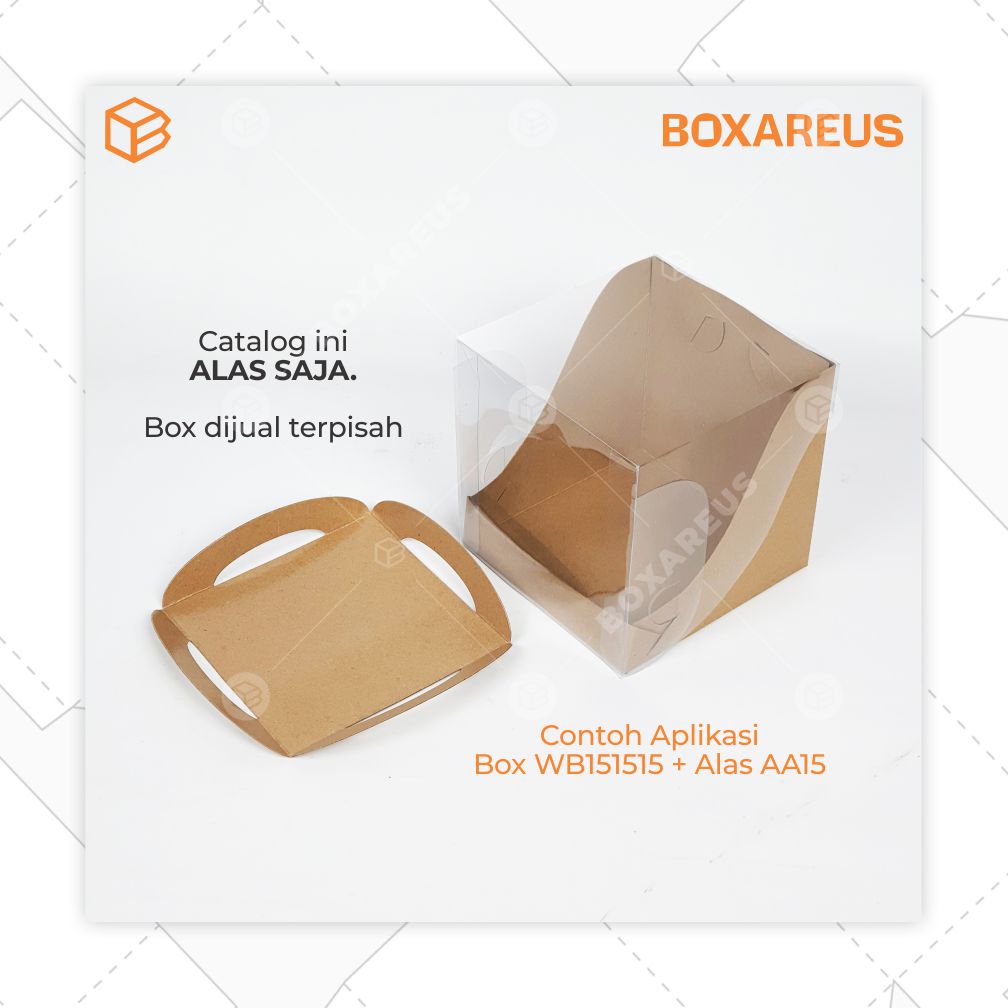Alas Kue - AA15 (50 pc) - Brown