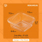 Moon Cake Tray Plastik - PTA75 (100 Pc)