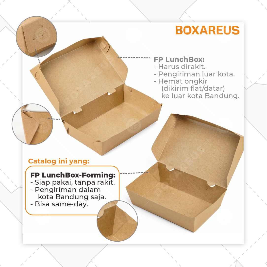 Lunchbox - FP Lunch Box Forming (50 Pcs)