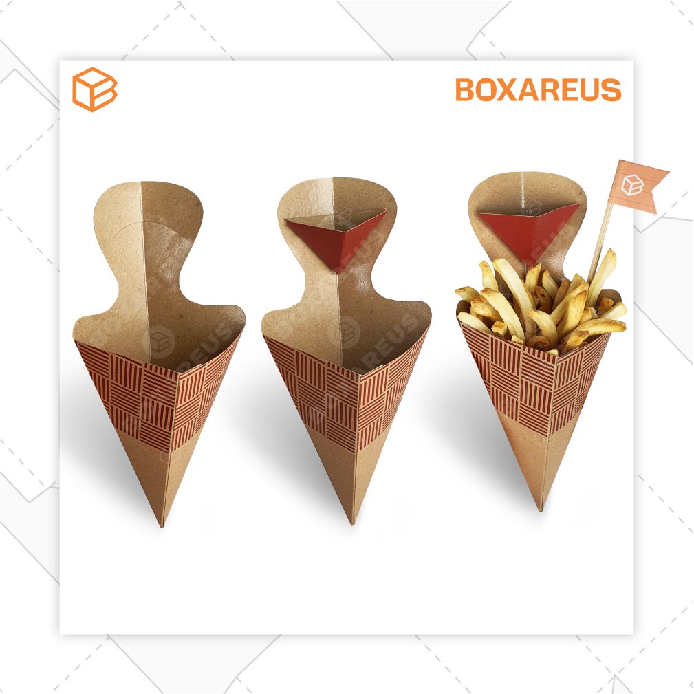 Snack Box / Box Kentang - FP Potato (50 Pc)