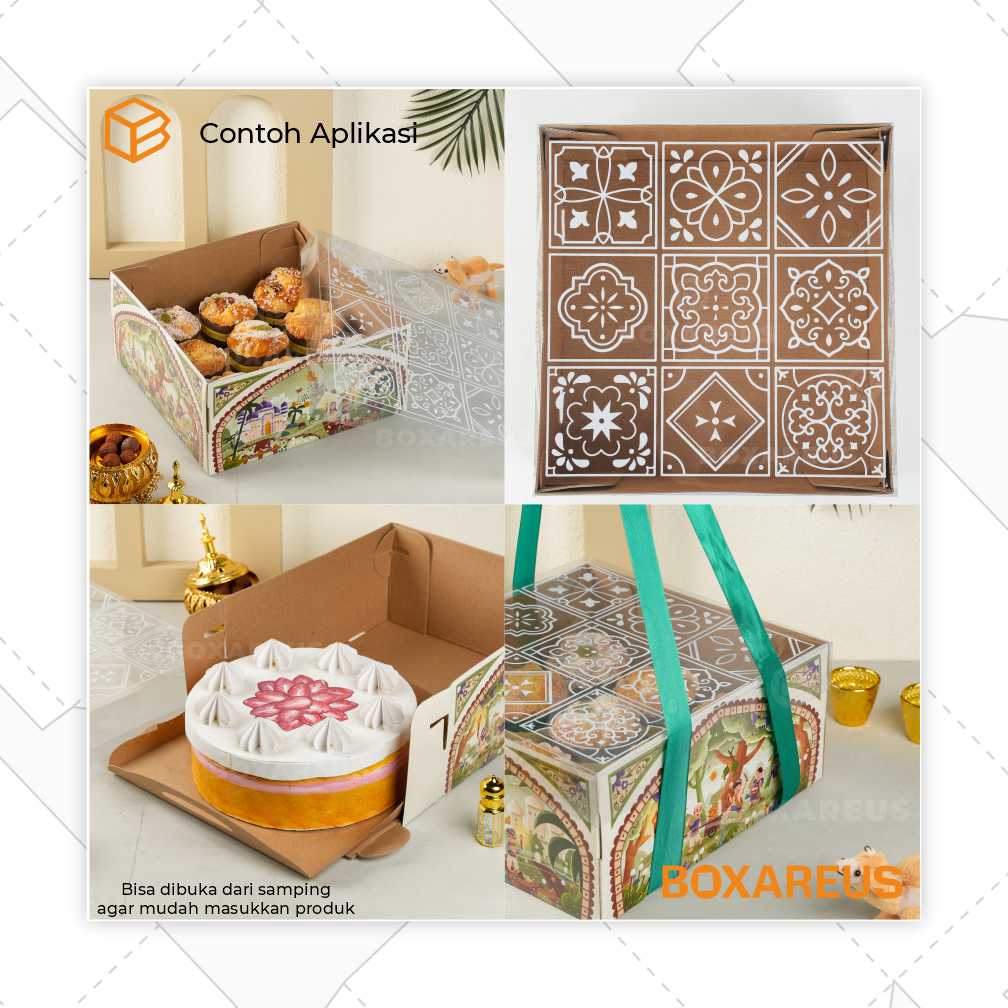 Cake Box - WB KUBAH (5 Pc)