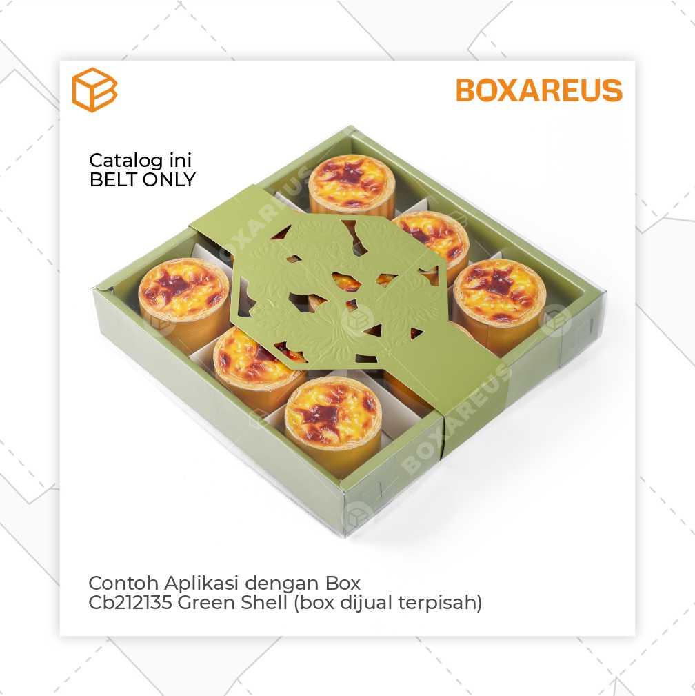 Paper Belt - Belt Multitop (30 Pc) - Green Shell