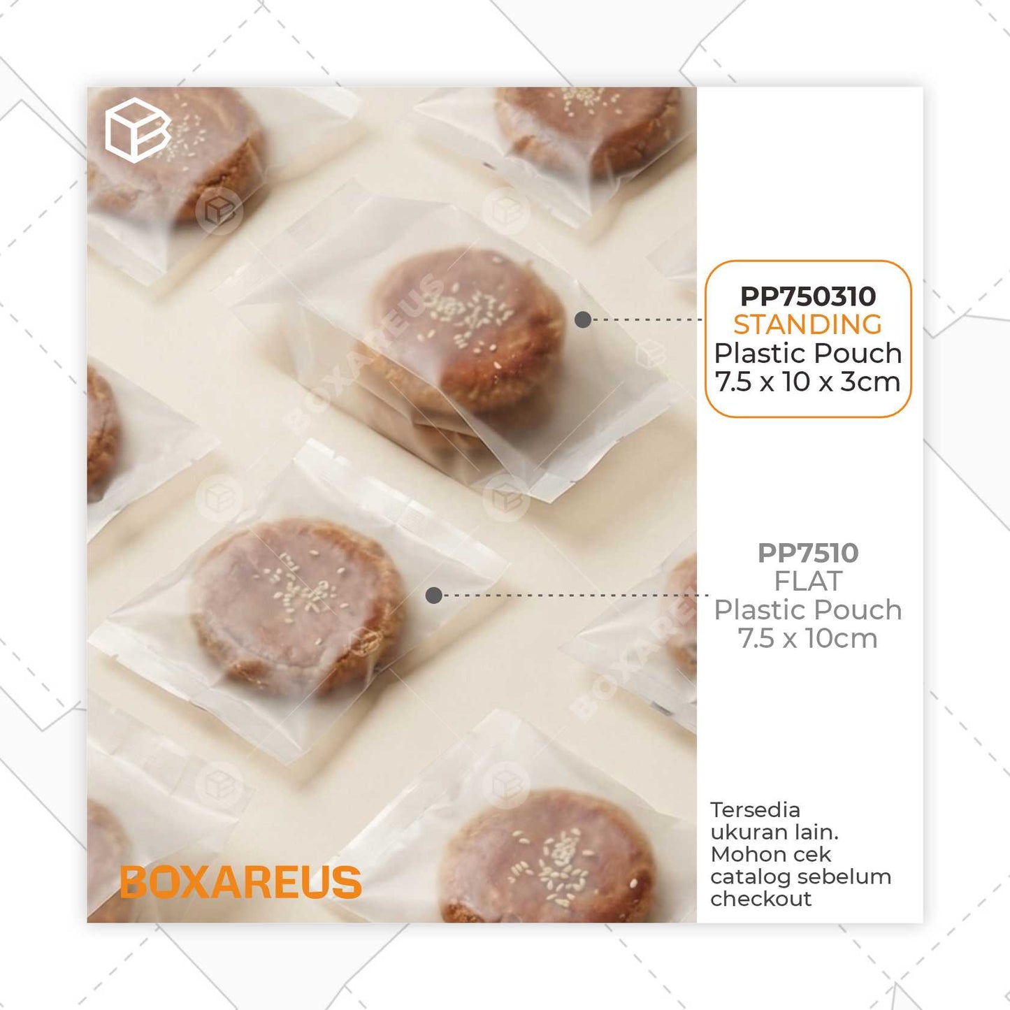 Pouch Plastik Standing - PP750310 (100 Pc)