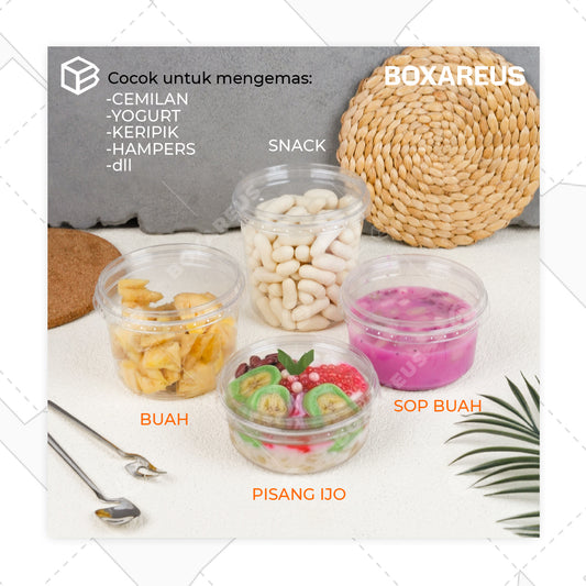 Plastic Bowl - Round (30 Pcs)