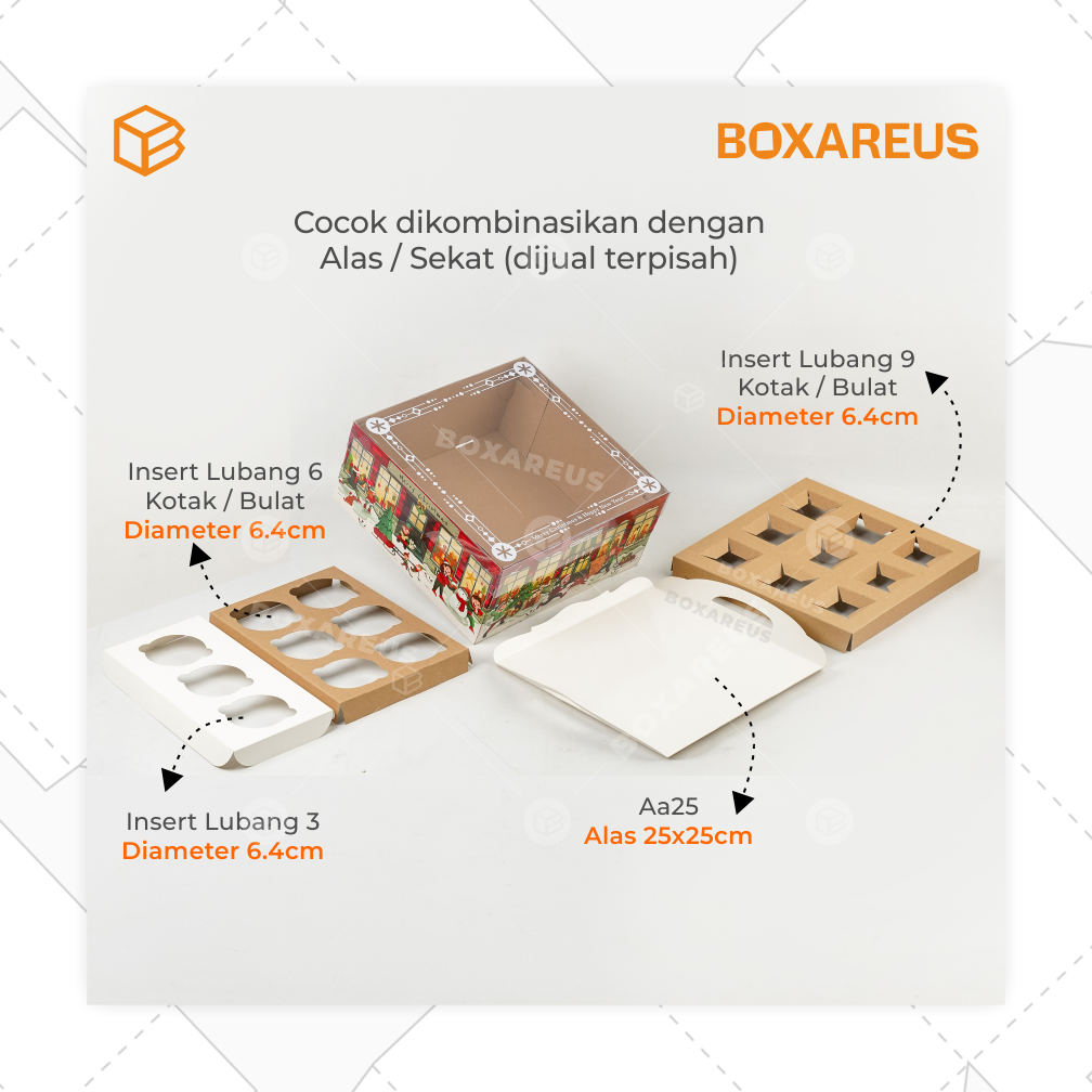 Gift Box - WB KADO NATAL (5 Pc)