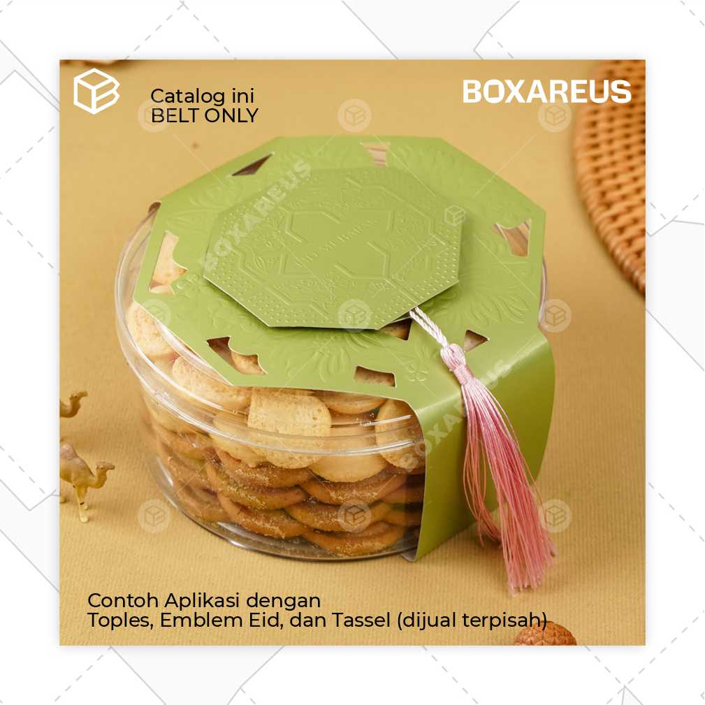 Paper Belt - Belt Multitop (30 Pc) - Green Shell