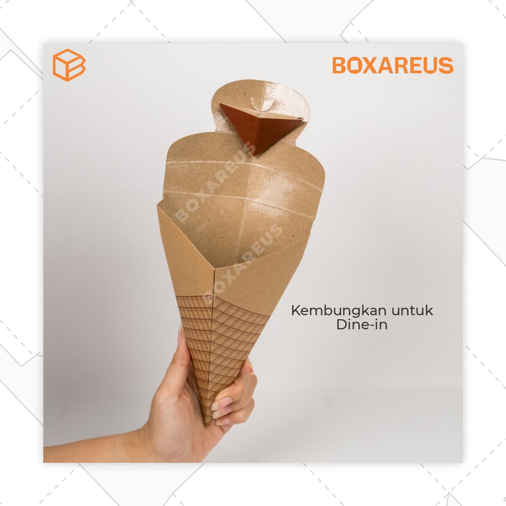 Snack Box / Box Crepe / Box Kentang - FP Crepes (50 Pc)