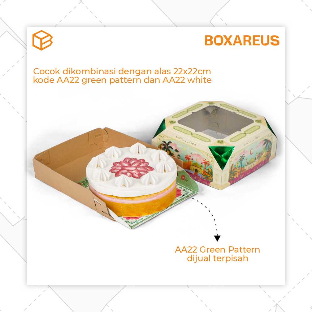 Cake Box - CB Concave IF (10 Pc)