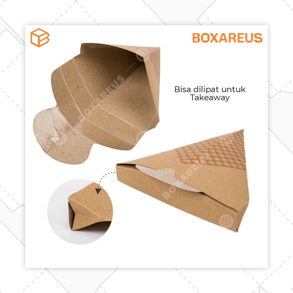 Snack Box / Box Crepe / Box Kentang - FP Crepes (50 Pc)