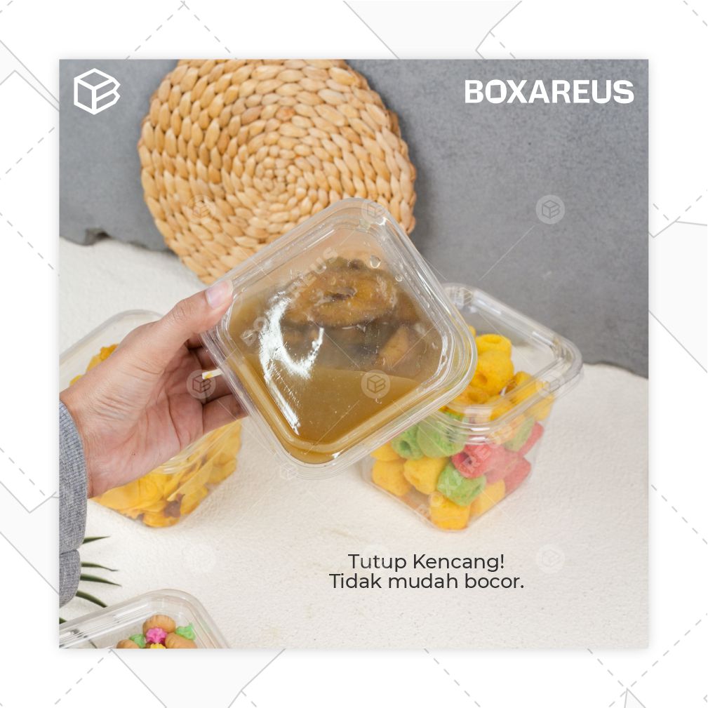 Mangkok Mika/Plastic Bowl - KOTAK (50 Pc)