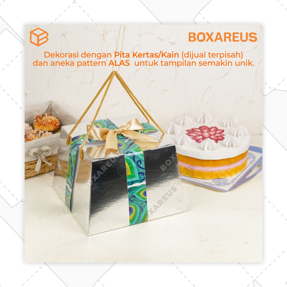Cake Box - HB Trapesium 22 (10 Pc)