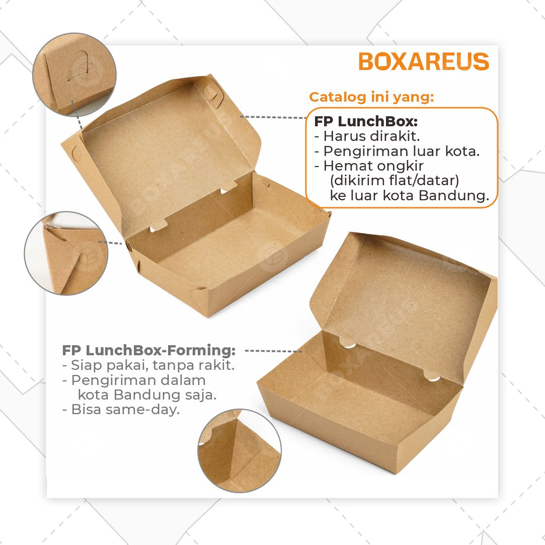 Lunch Box - FP Lunch Box (50 Pc)