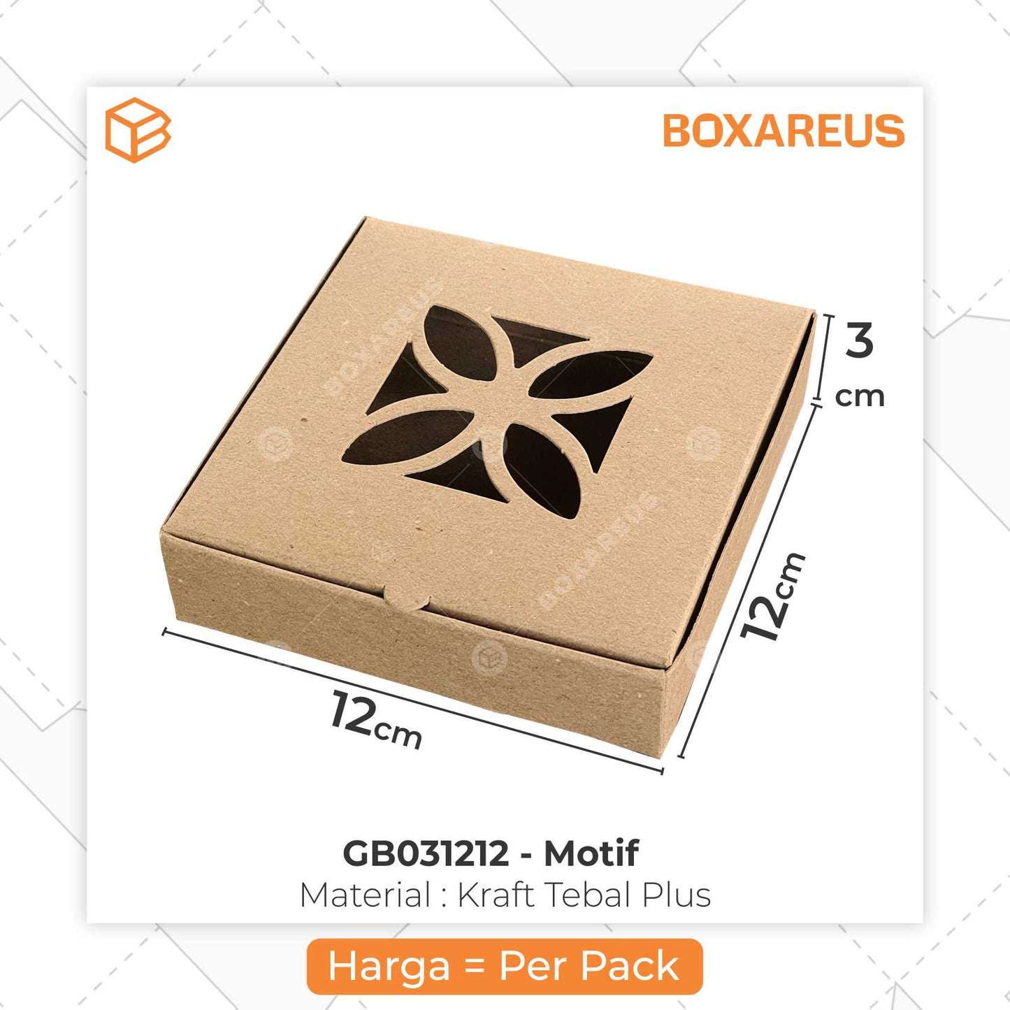 Gift Box - GB031212 Motif (50 Pc)