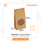 Gift Box - GB952006 Brown Flower (100 Pc)