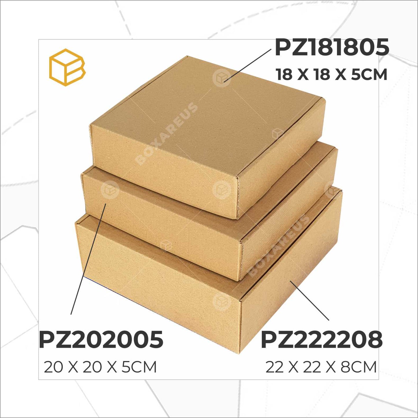 Pizza Box - PZ181805 (20 Pc)