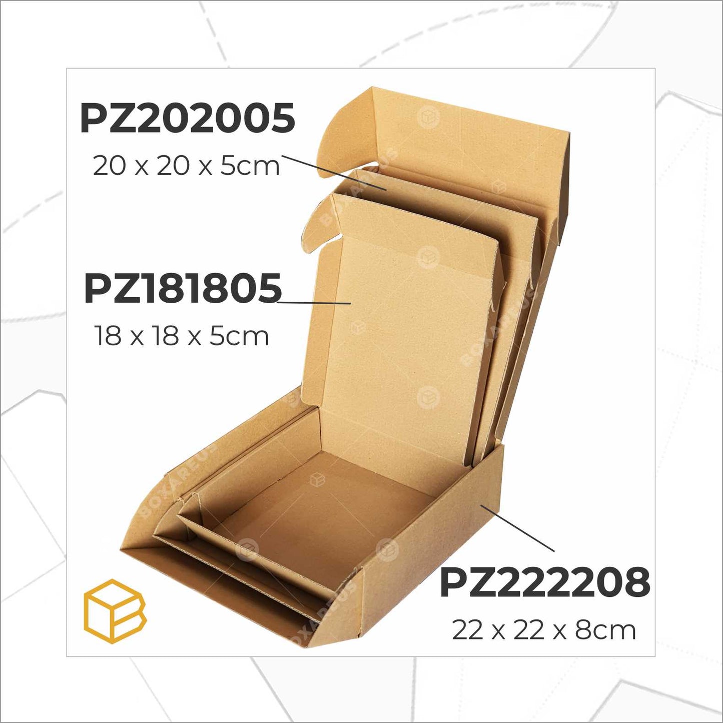 Pizza Box - PZ181805 (20 Pc)