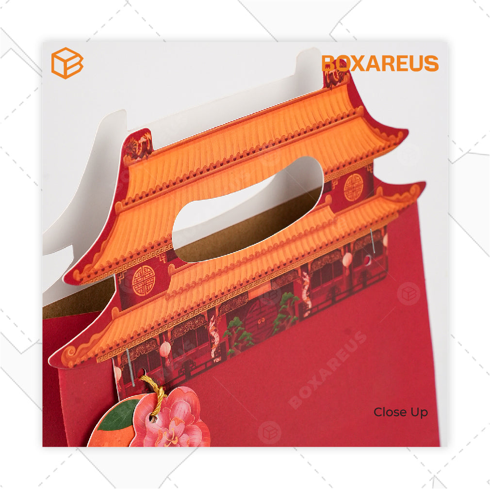 Handle Paperbag Imlek - Handle Only (60 Pc)