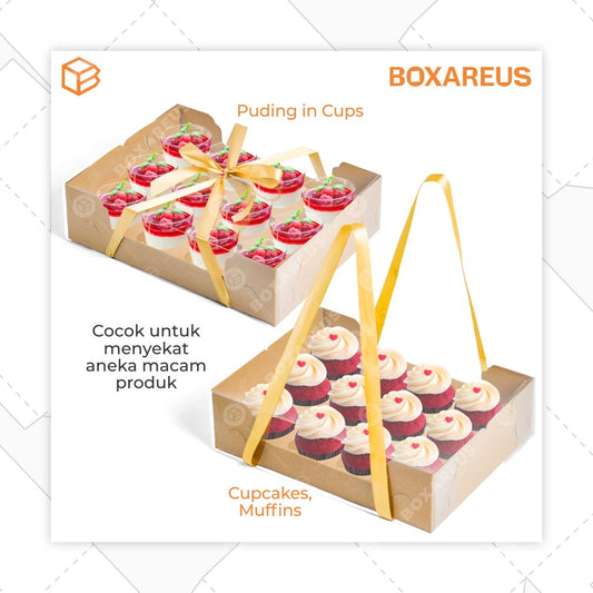 Insert Lubang 12 Cupcake  - INS CUP 12 (10 Pc)