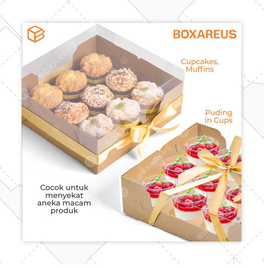 Insert Lubang 9 Cupcake / Muffin - INS CUP 9 (20 Pc)