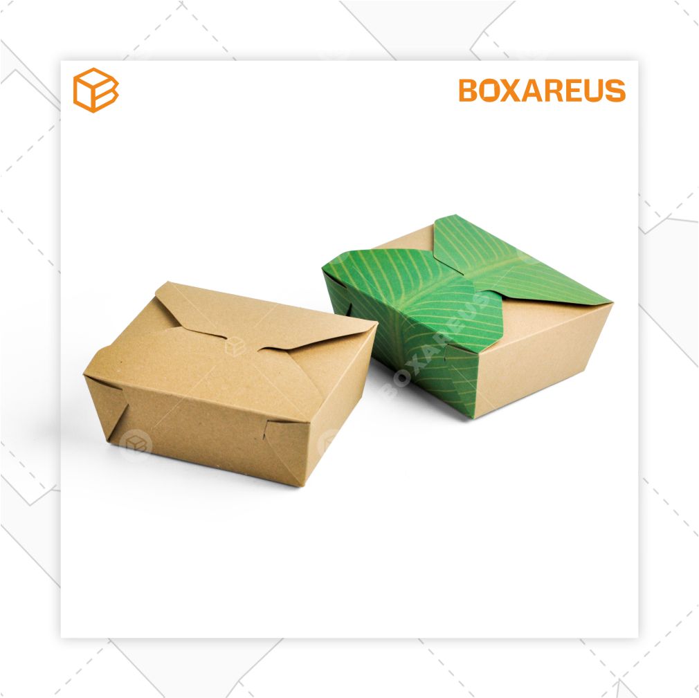 Lunch / Snack Box - LB171465 Daun Pisang (50pcs)