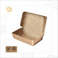 Lunch Box - LB201205 Brown Print (50 pc)