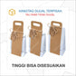 Paper Bag - PBFH2313 White (50 Pc)